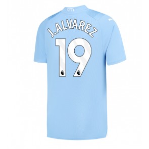 Manchester City Julian Alvarez #19 Domaci Dres 2023-24 Kratak Rukavima